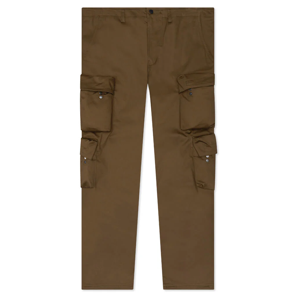Keane Cargo Pants - Medium Brown