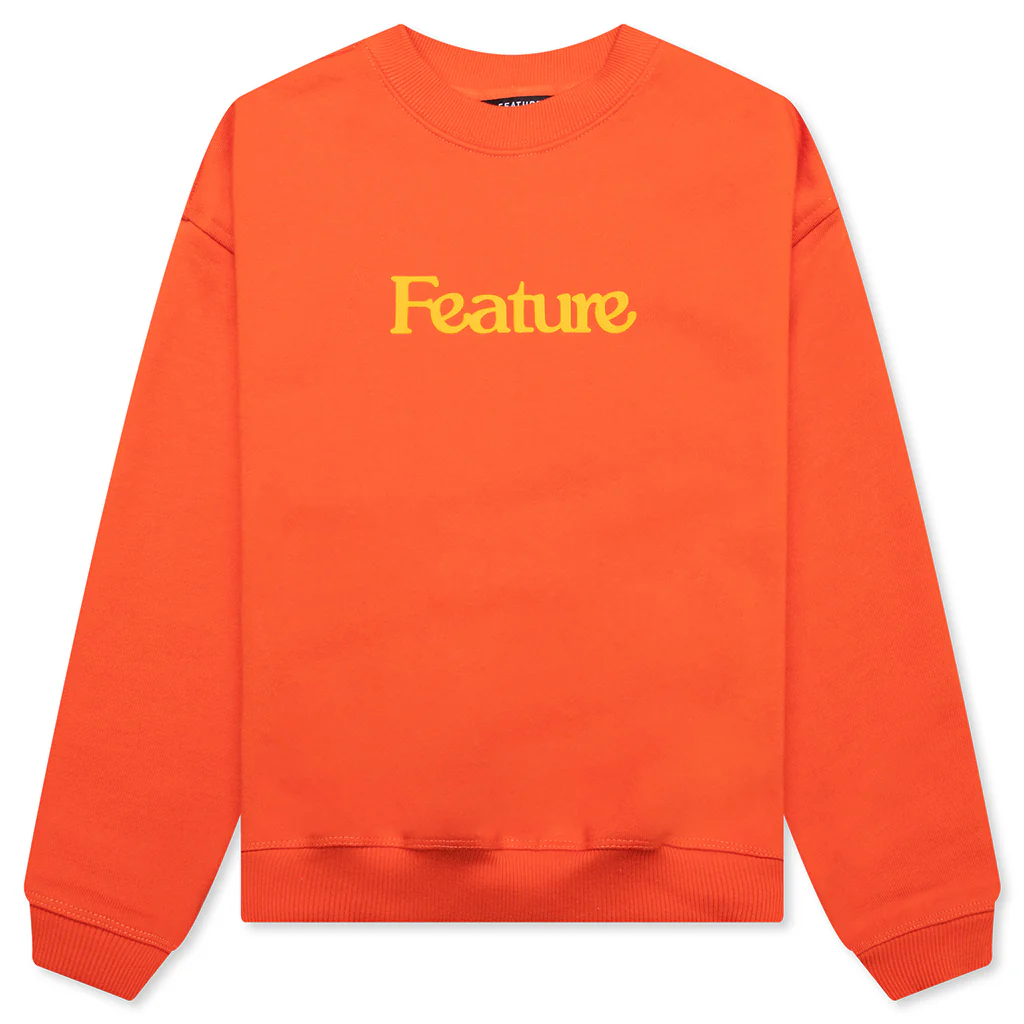 Kids Academy Crewneck - Burnt Orange