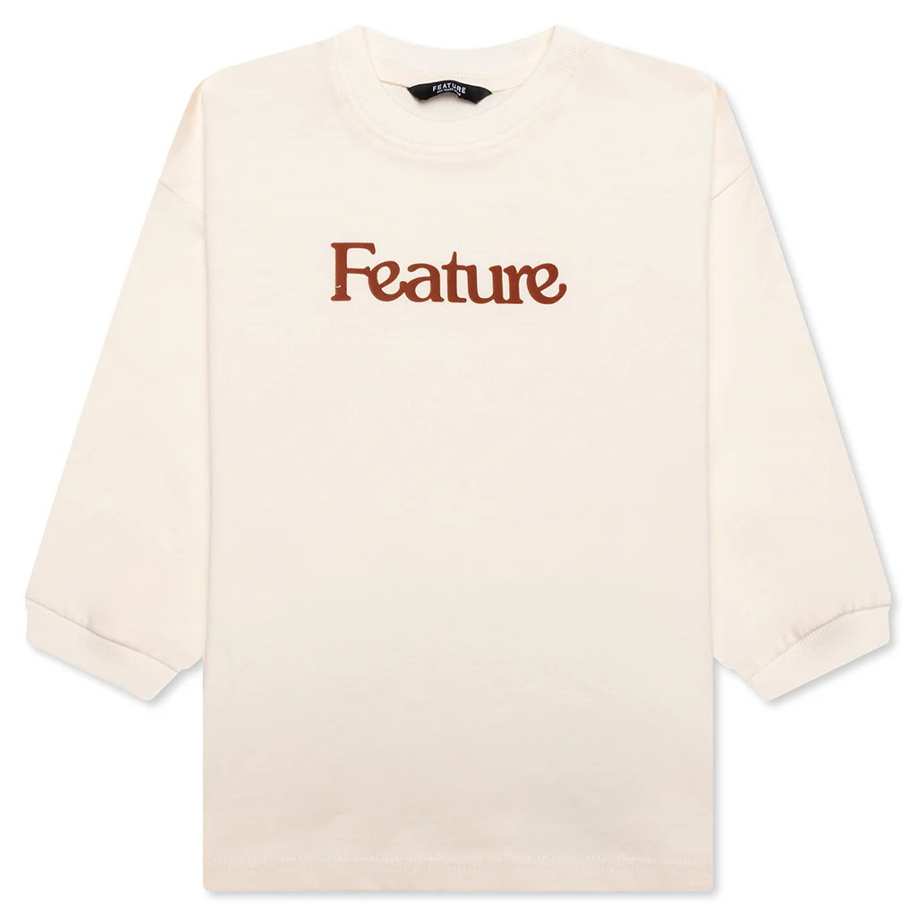 Kids Academy L/S T-Shirt - Cannoli Cream