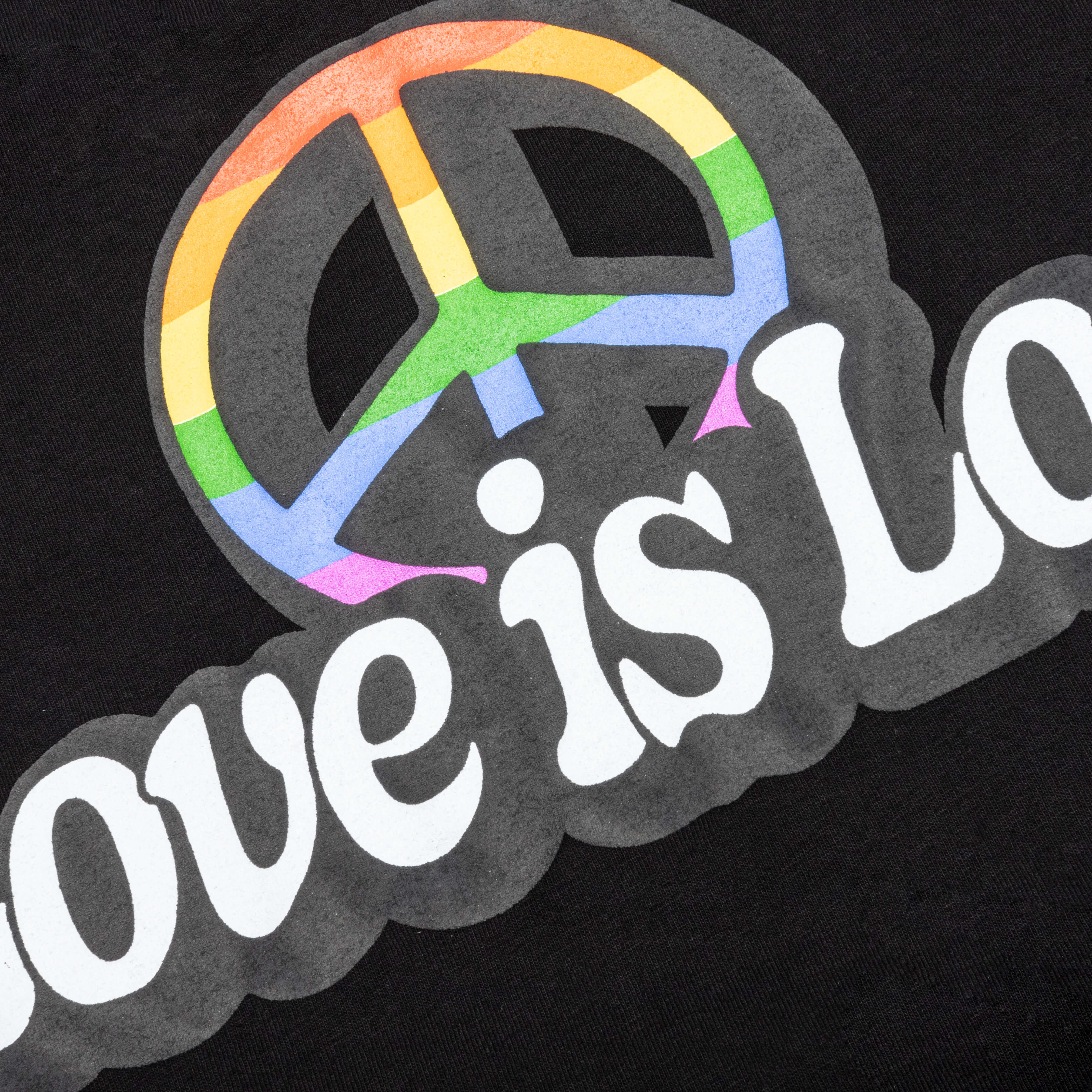 Love is Love Tee - Black - Image 5