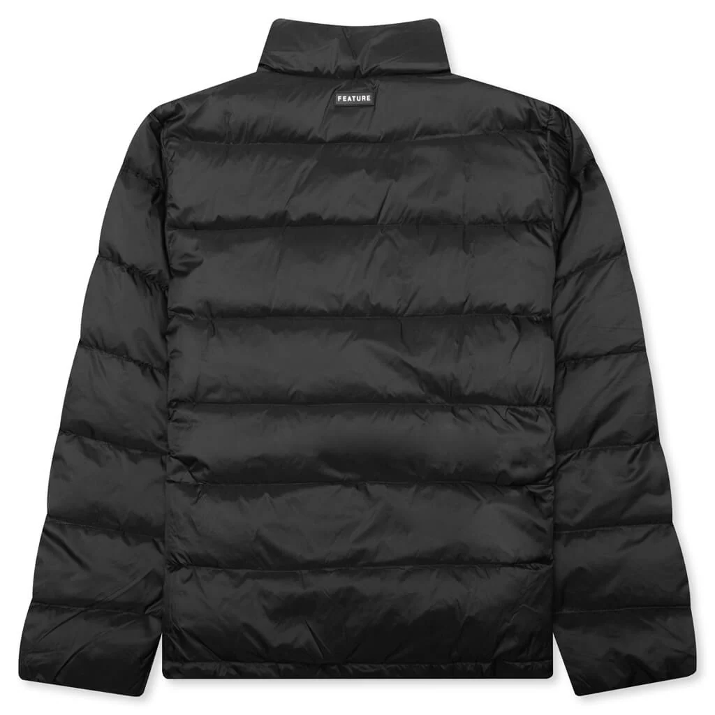McCarthy Convertible Puffer Jacket - Black - Image 2