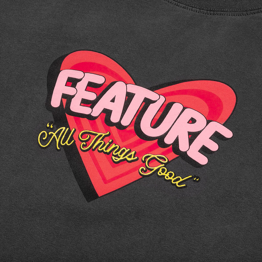 Merry Melodies of Love Tee - Pigment Black - Image 3