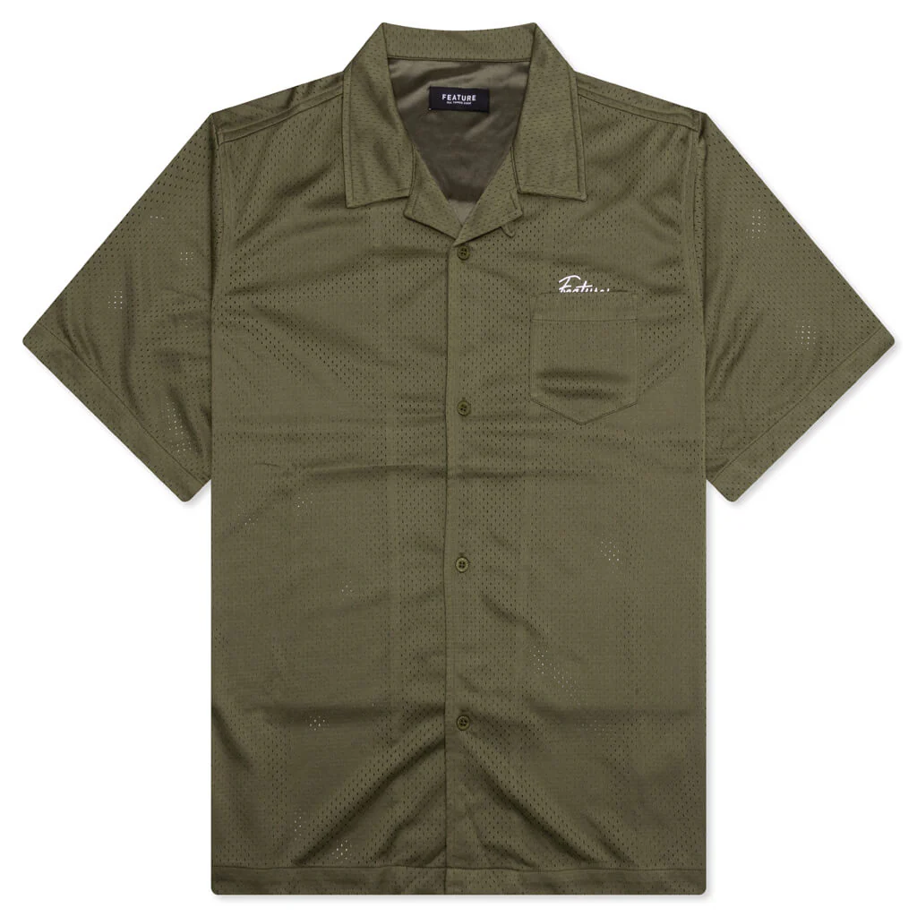 Jackson Mesh Shirt - Olive