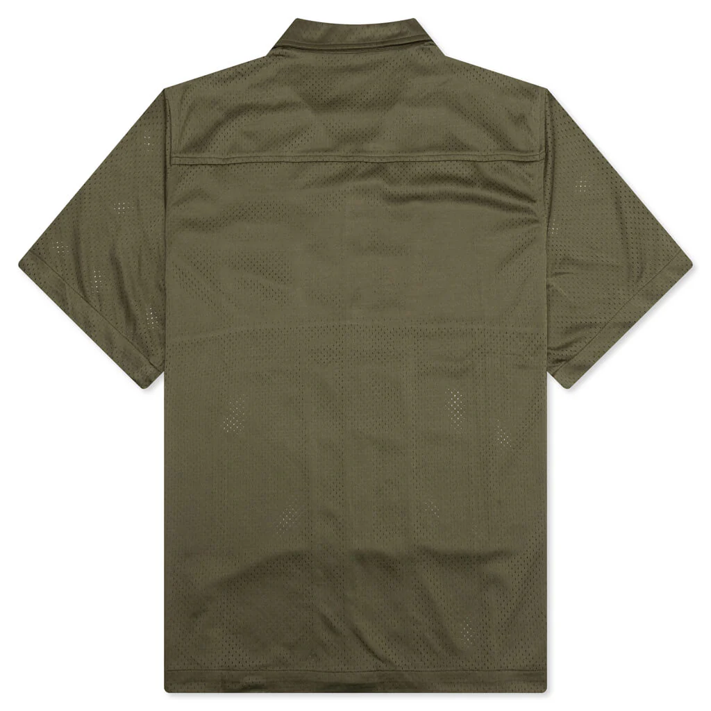 Jackson Mesh Shirt - Olive - Image 2