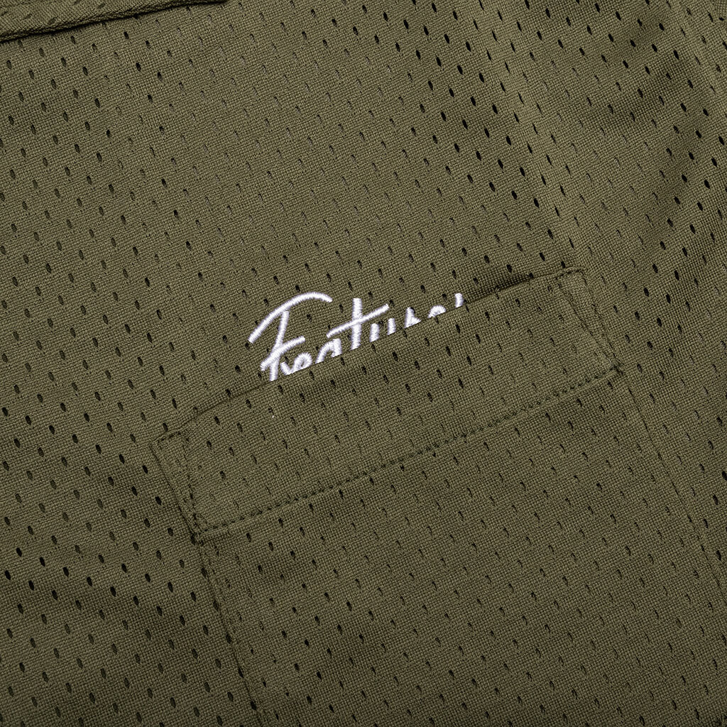 Jackson Mesh Shirt - Olive - Image 4