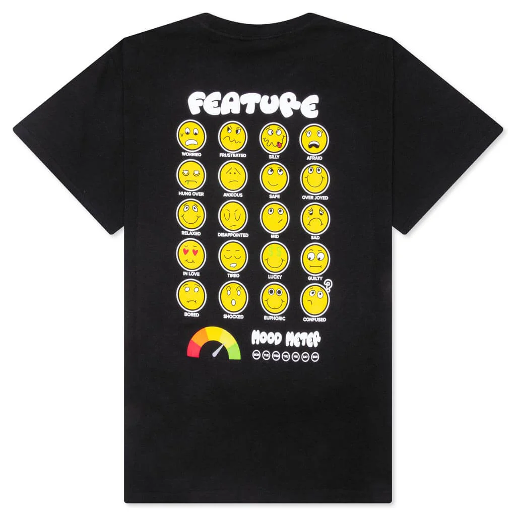 Mood Meter Tee - Black - Image 2