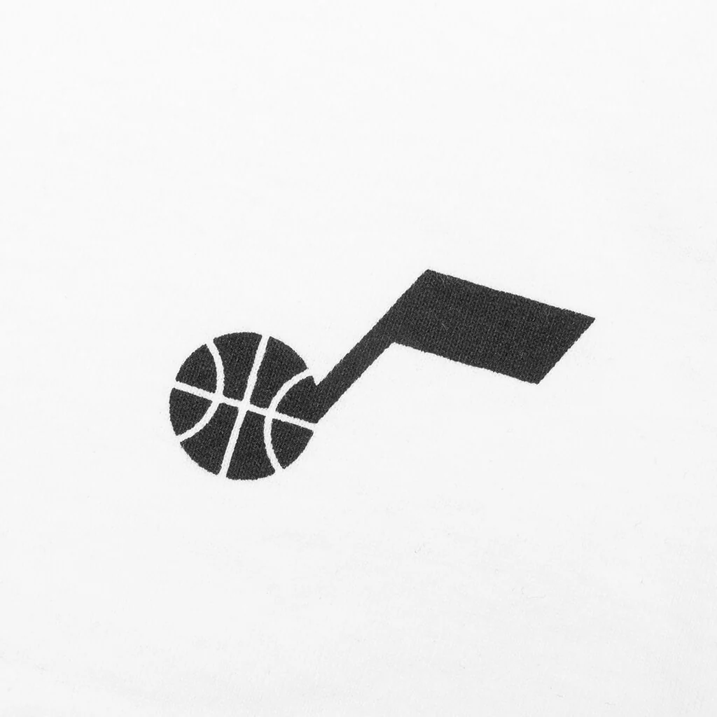 NBA Utah Jazz Simply Jazz Tee - White - Image 4