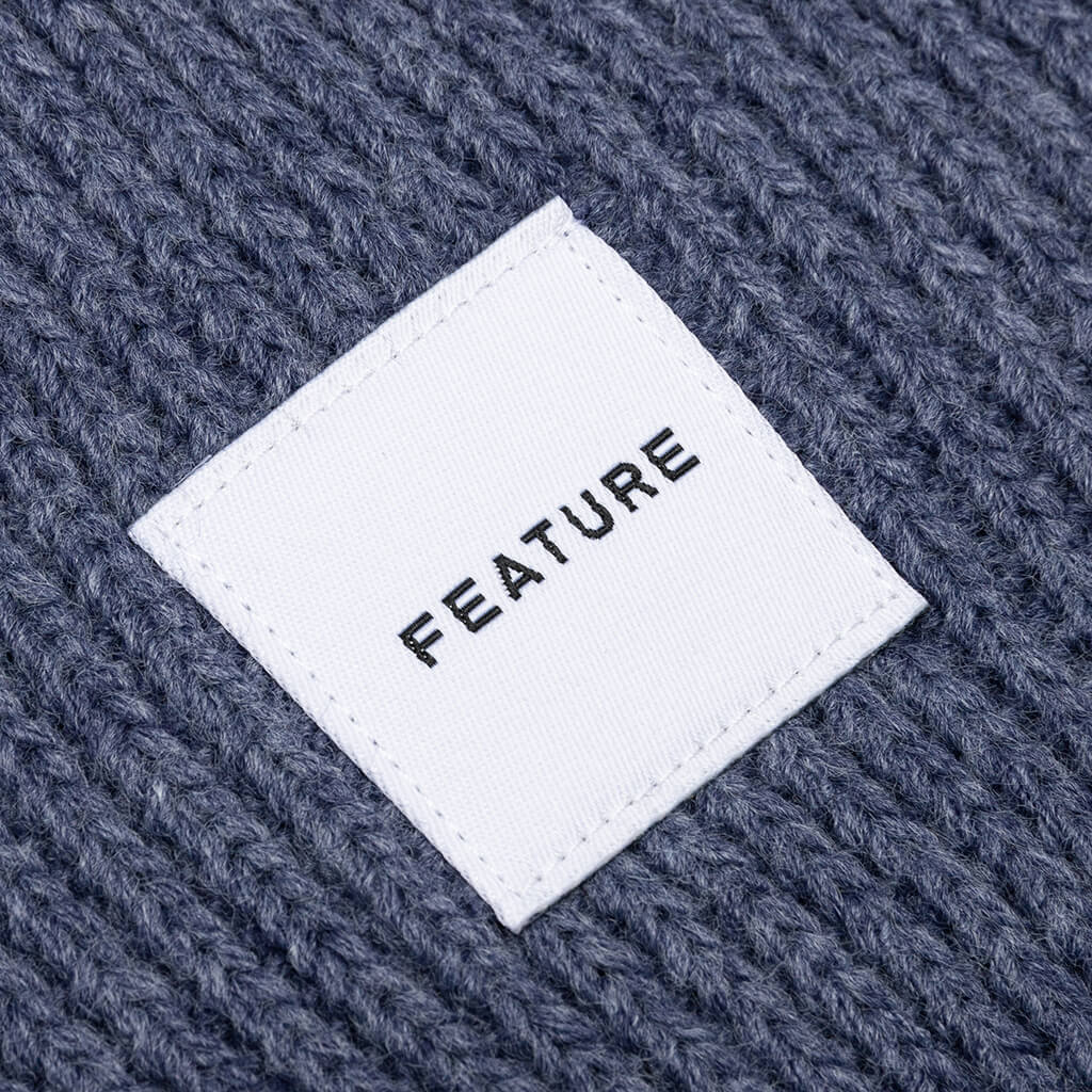 Oversized Beanie - Shark - Image 2