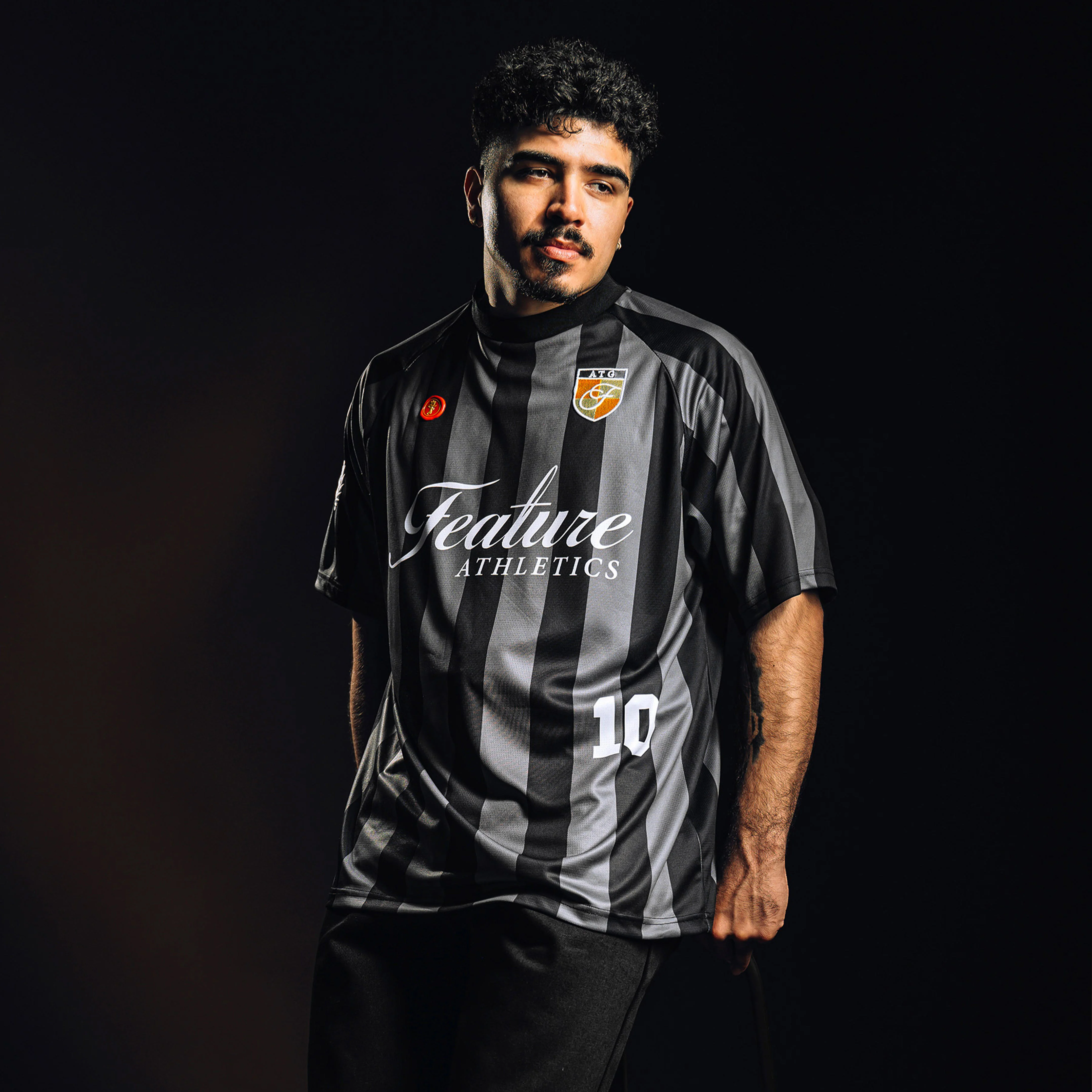 Pele Futbol Jersey - Black - Image 7