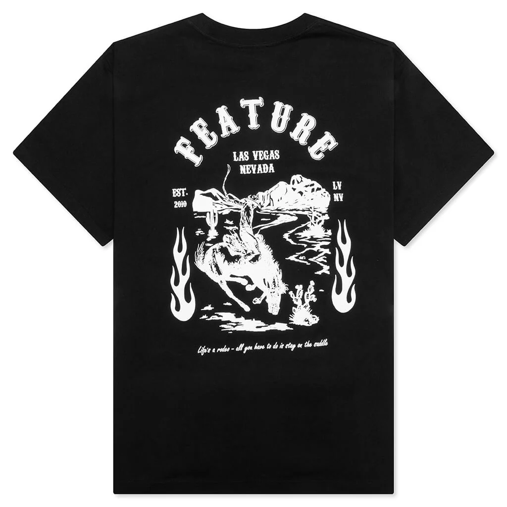 Rodeo Tee - Black - Image 2