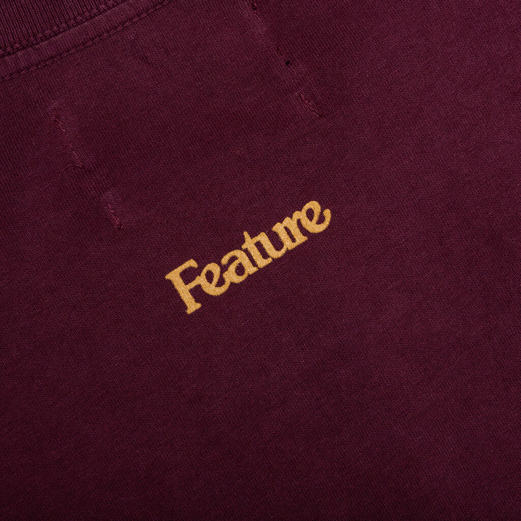 Scottsdale F'un Devil Tee - Ox Blood Red - Image 5