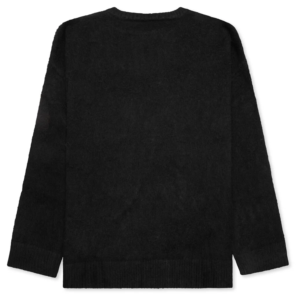Script Logo Sweater - Black - Image 2
