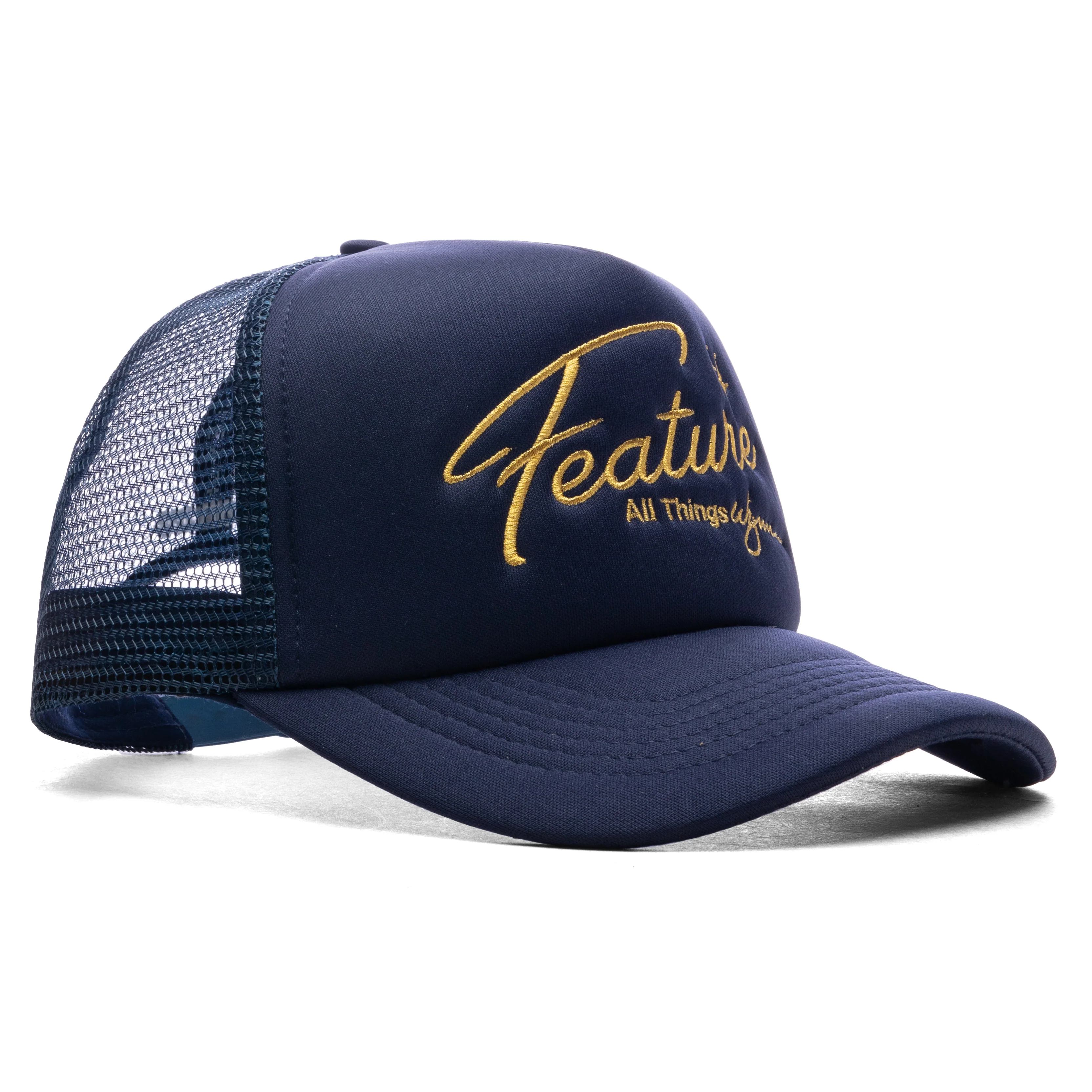 Feature x Wynn Shine Trucker - Navy - Image 3