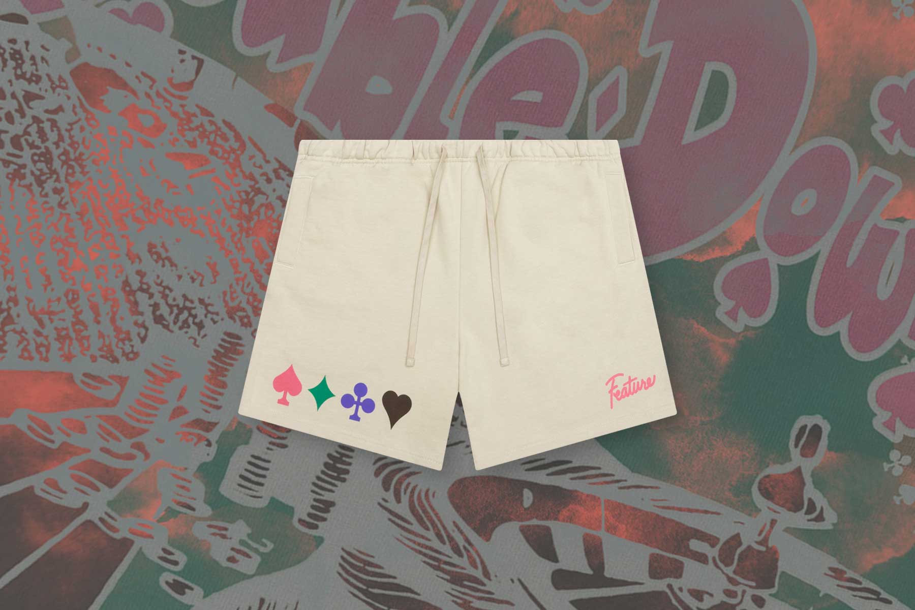 Double Down Sweatshort - Agate Grey - Image 6