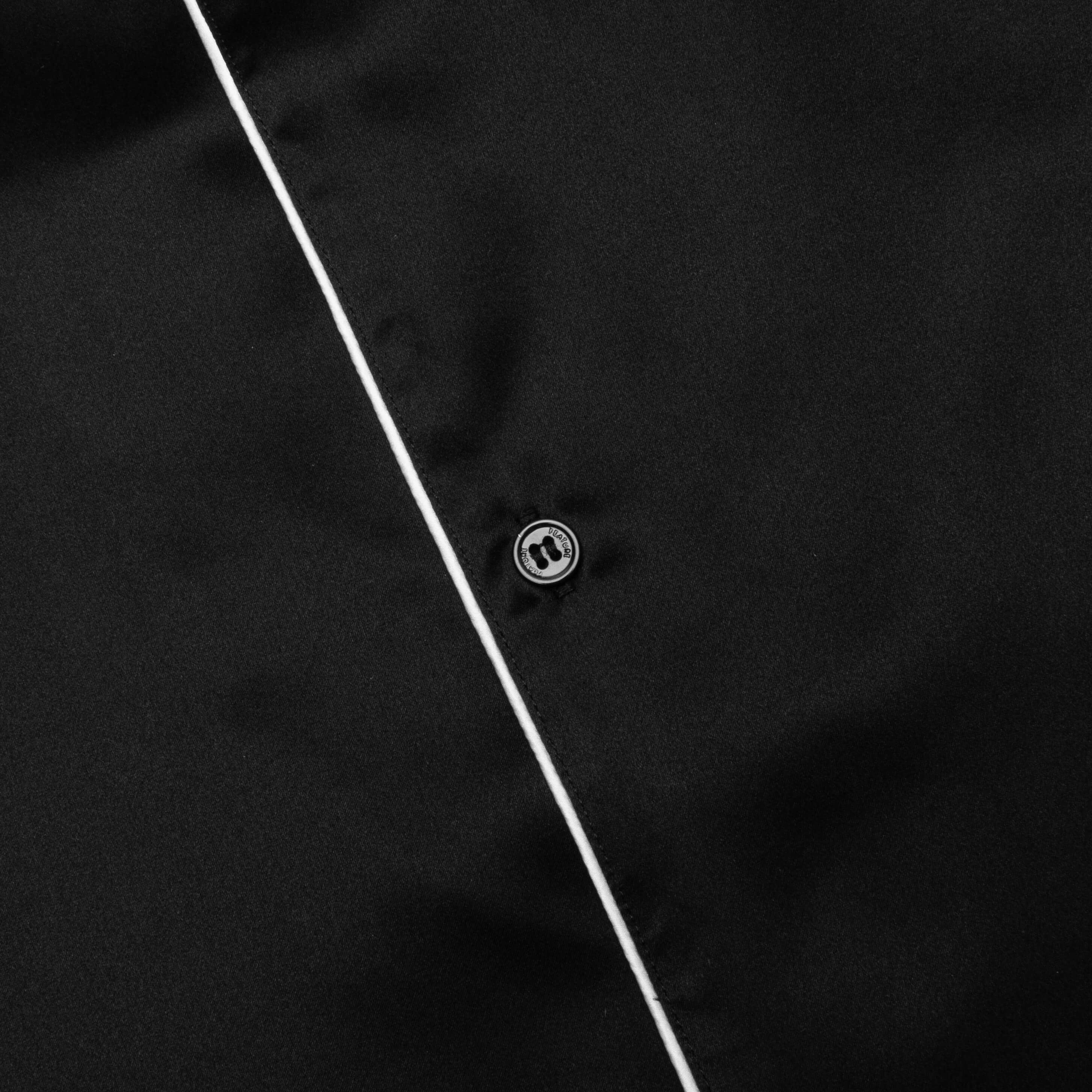 Baptiste Silk Shirt - Black - Image 5