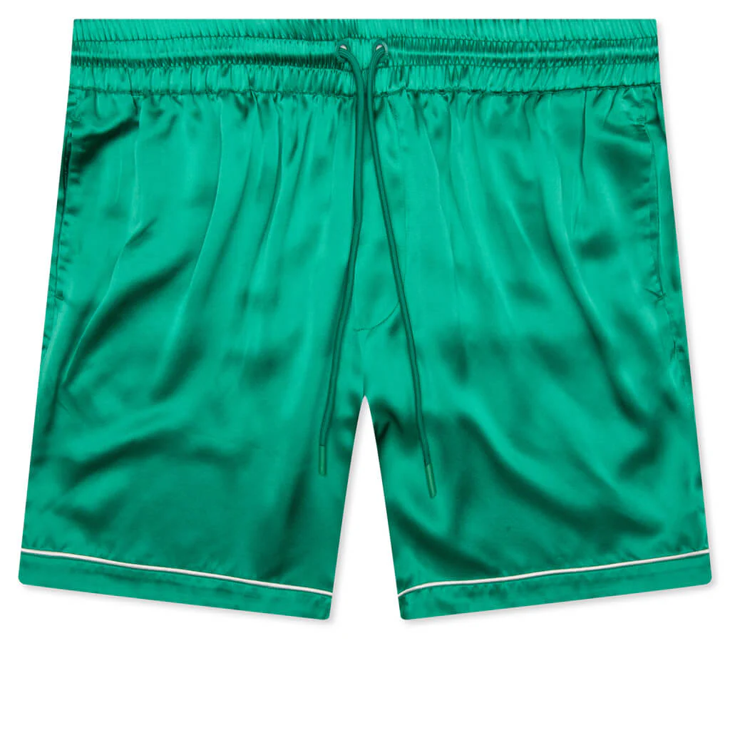 Jean Silk Short - Green