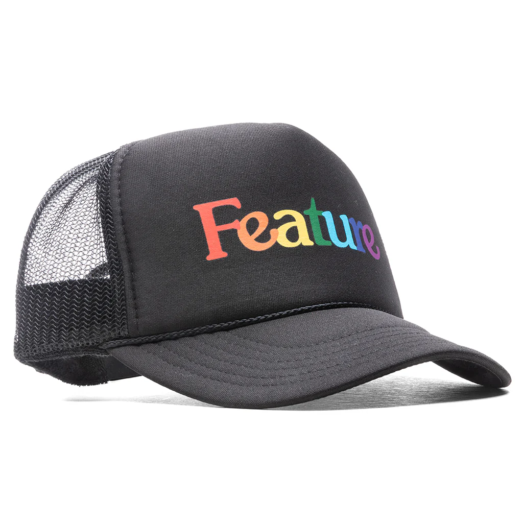 Spectrum Trucker Hat - Black - Image 3