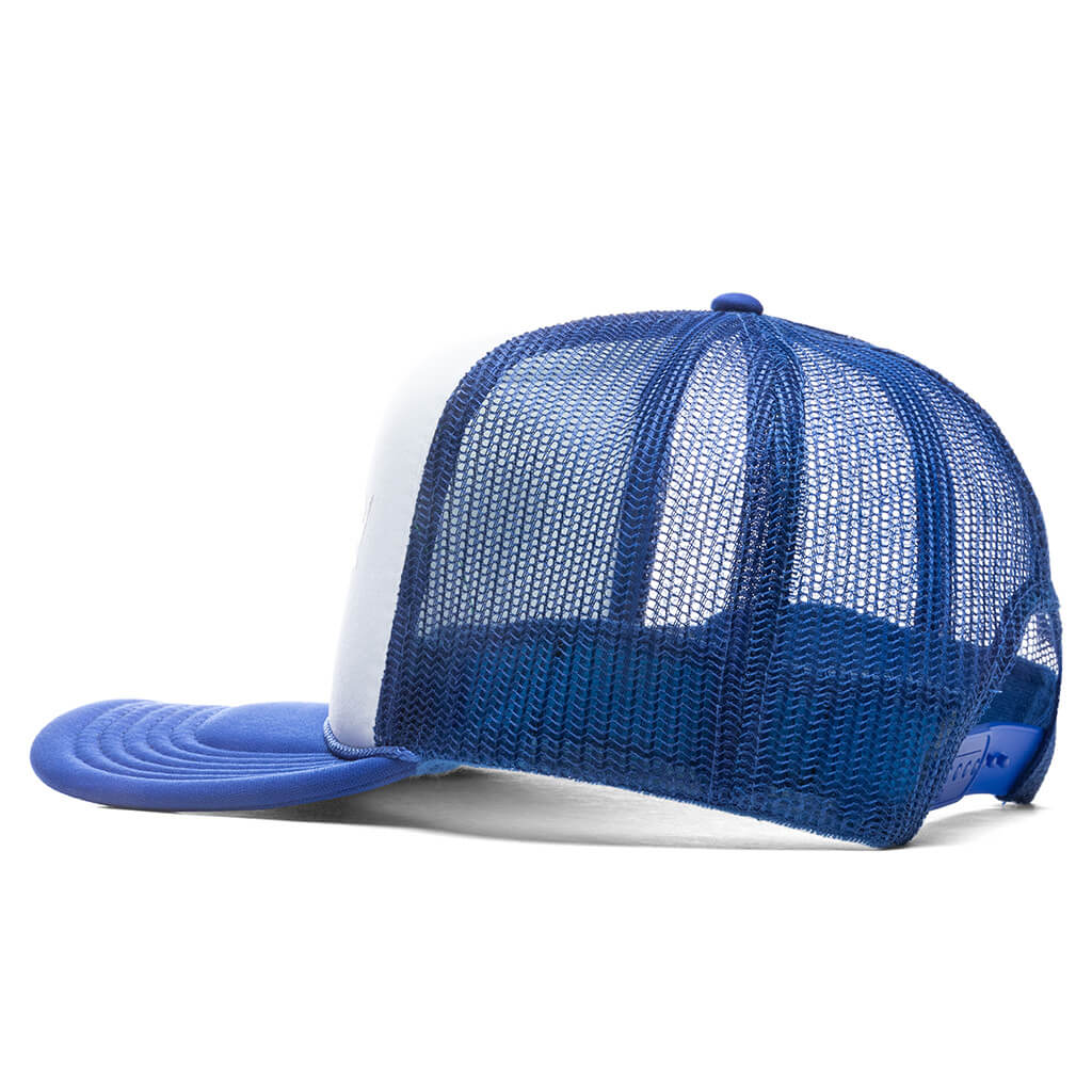 Spike Trucker Hat - Royal/White - Image 3