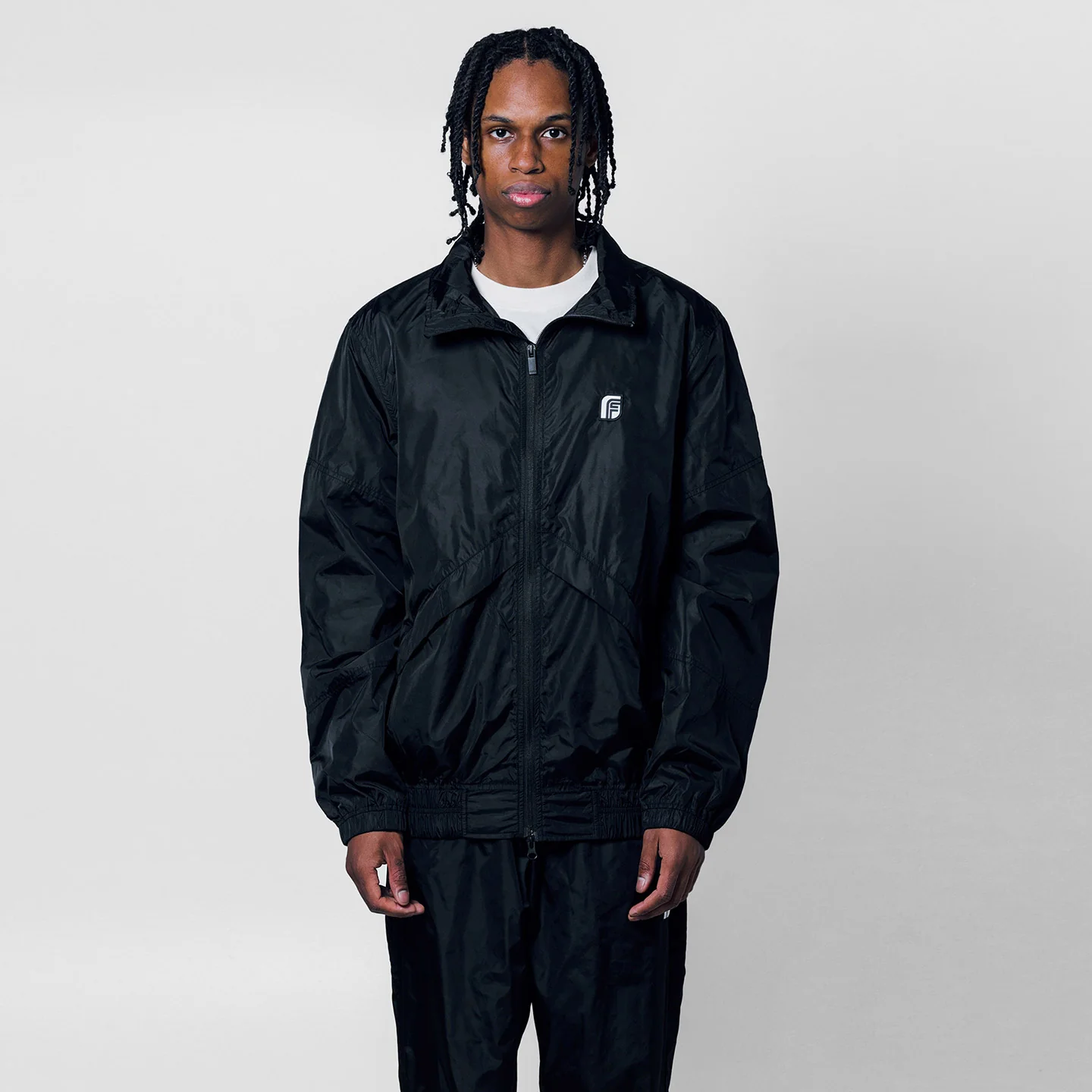Track Jacket - Black/Nude - Image 7