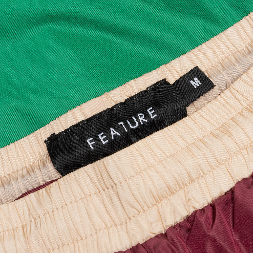 Track Pant - Camel/Maroon/Green - Image 3
