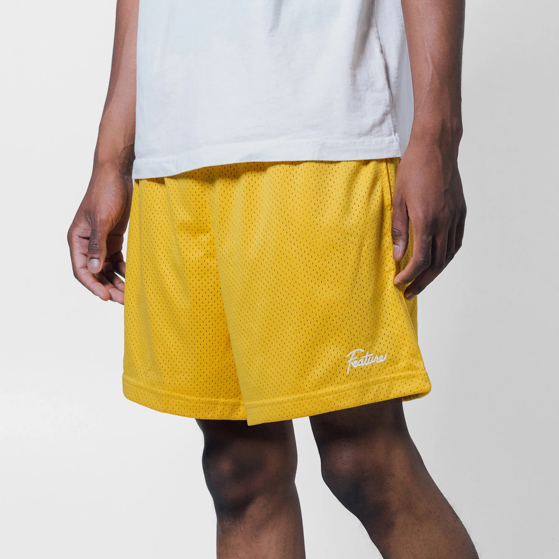 West Mesh Shorts - Blue - Image 8