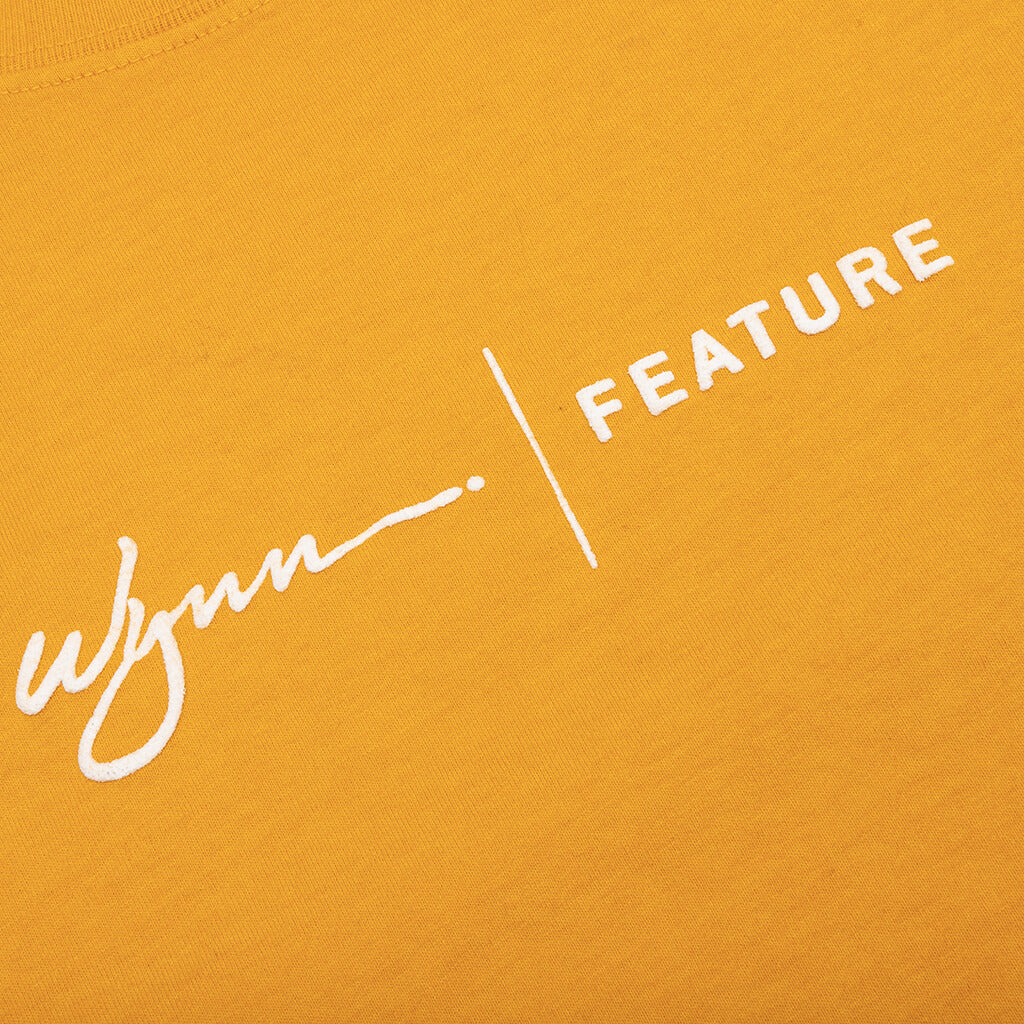 Wynn Logo Lock Up Tee - Golden Yellow - Image 4