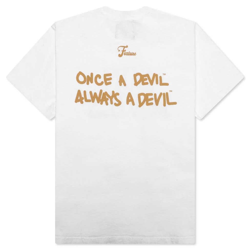 Feature x ASU Always Devil Tee - White - Image 2