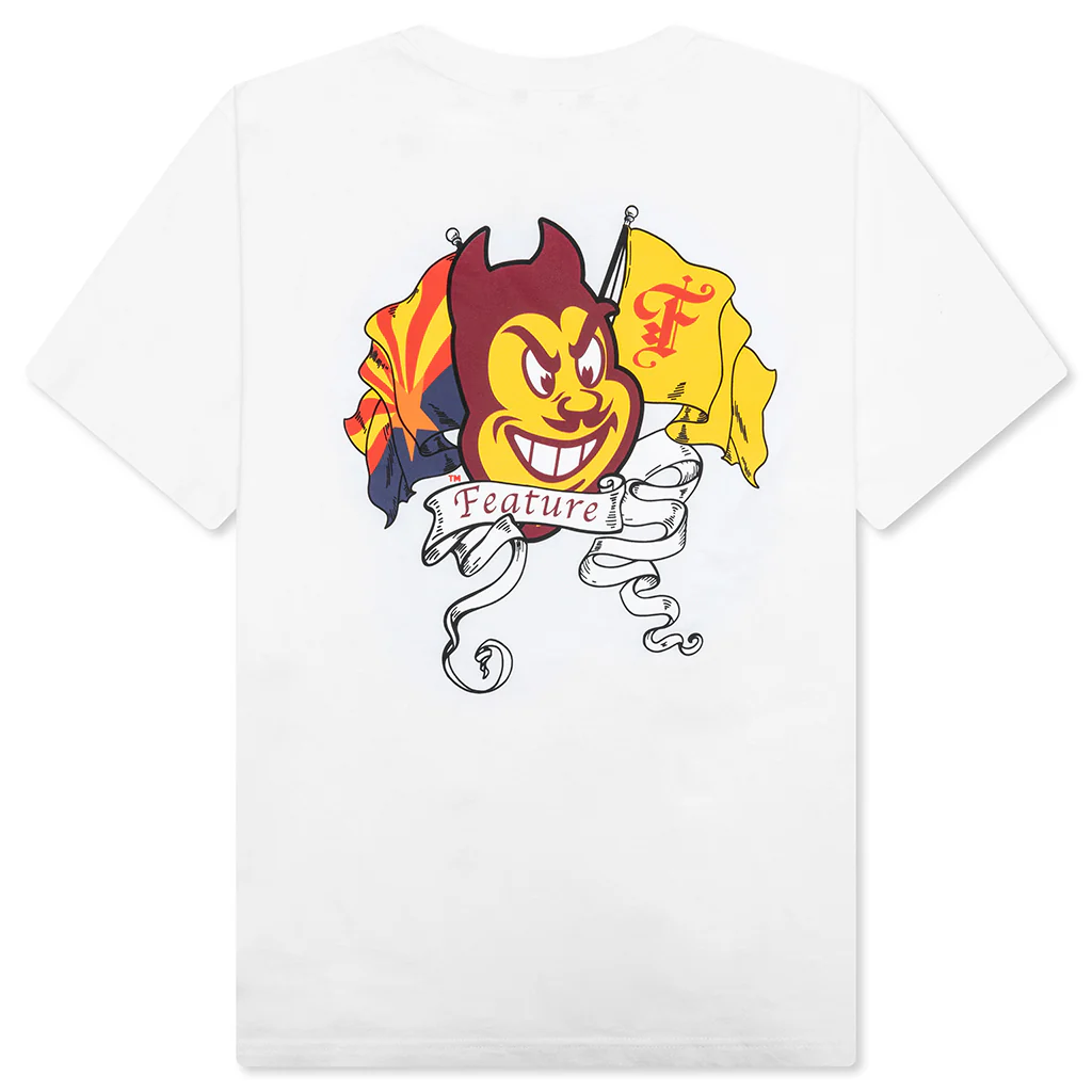 Feature x ASU Flag Tee - White - Image 2