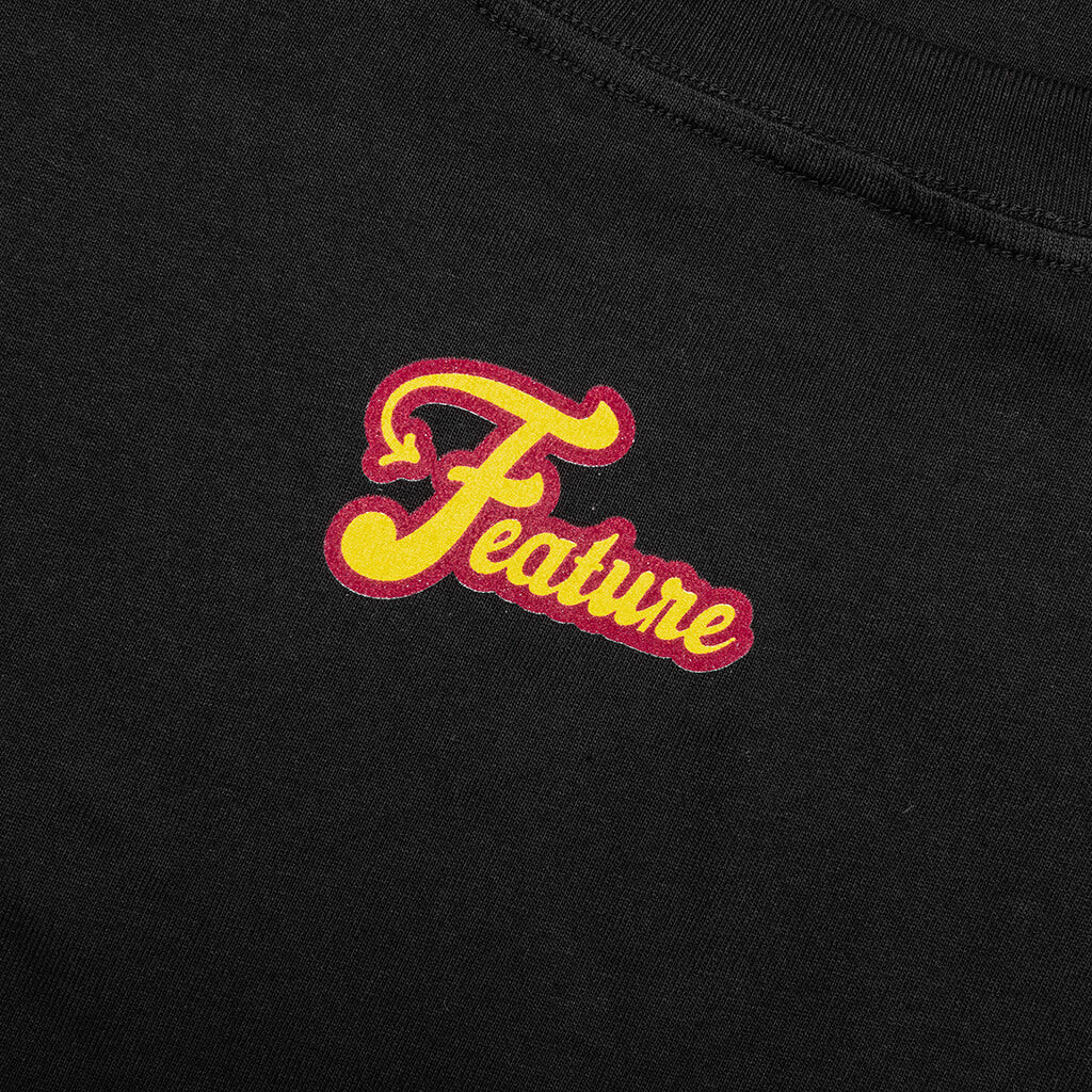 Feature x ASU Flame Tee - Black - Image 4