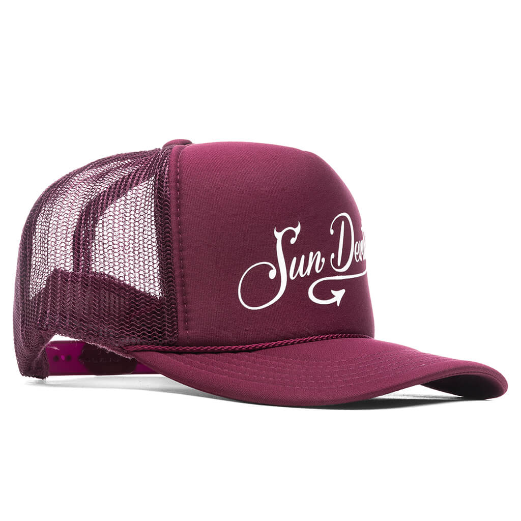 Feature x ASU SD Script Trucker - Maroon - Image 3