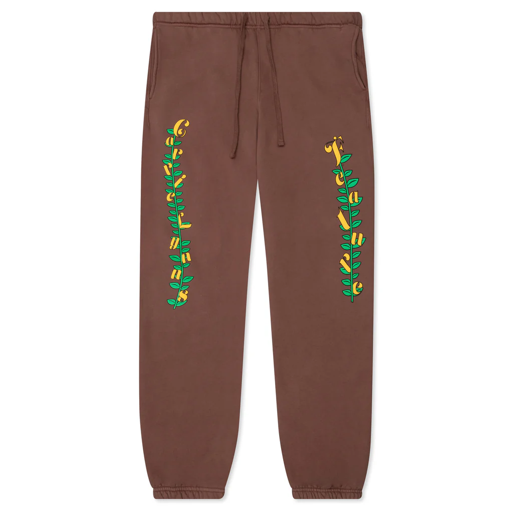 Feature x Carrie Lynn's Plants Plantship Sweatpants - Monk's Robe