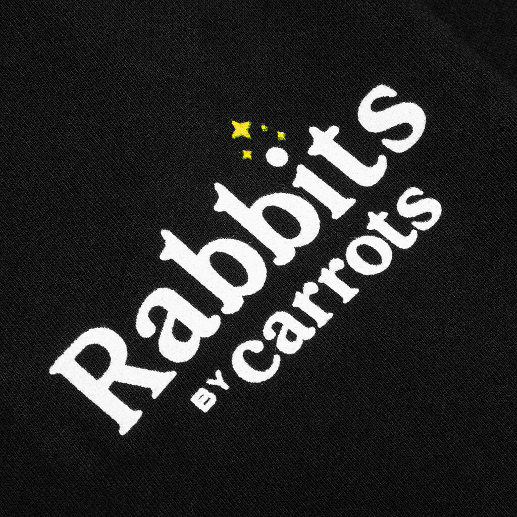 Feature x Carrots x Freddie Gibbs Rabbits Wordmark Sweatpant - Black - Image 3
