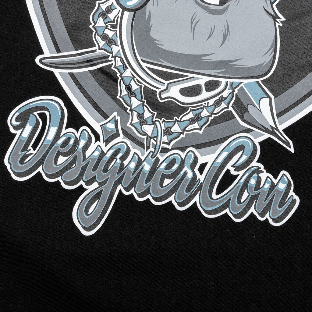 Feature x Designercon James Tee - Black - Image 3