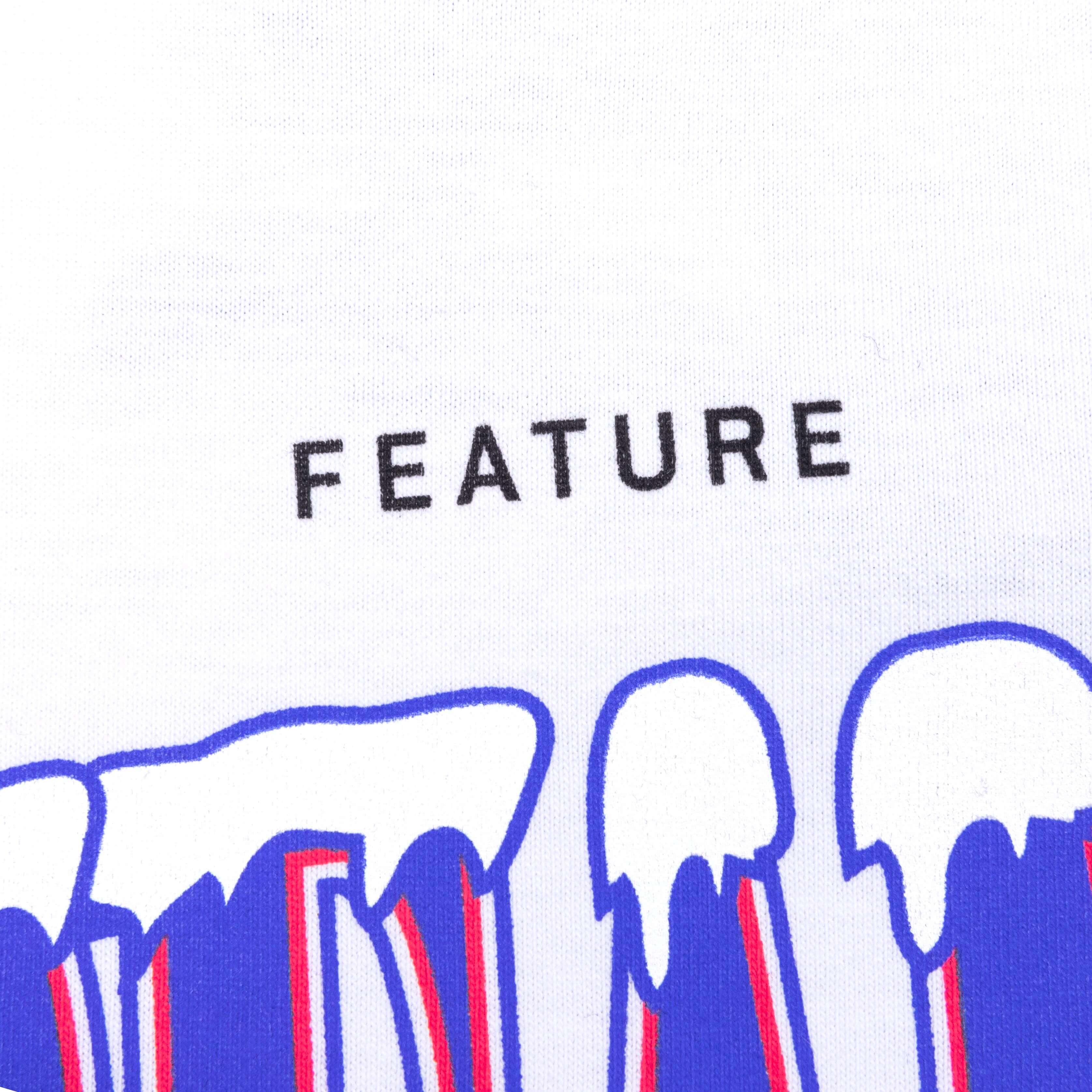 Feature x Icecream Super Bowl Short Sleeve Tee - White - Image 3