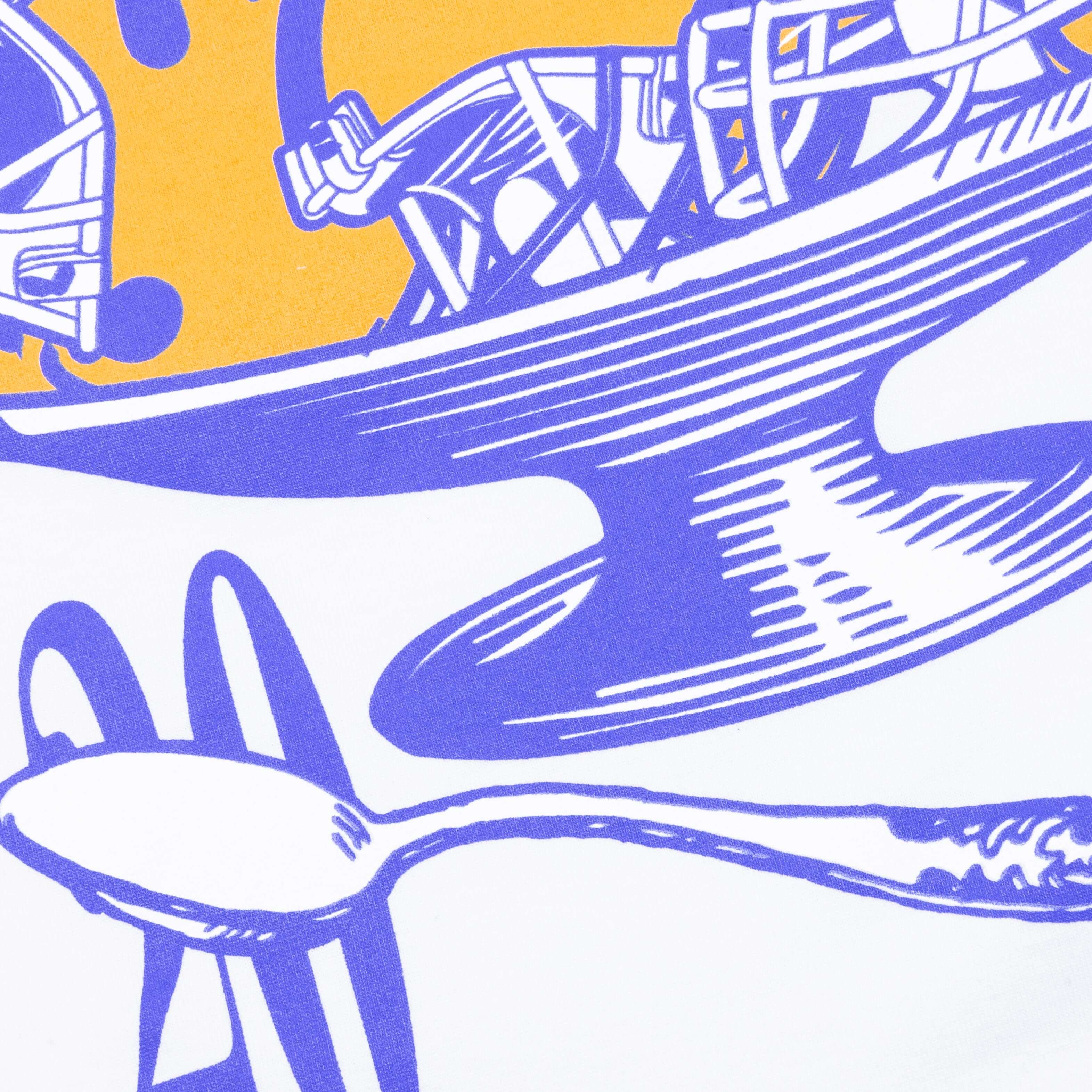 Feature x Icecream Super Bowl Short Sleeve Tee - White - Image 5
