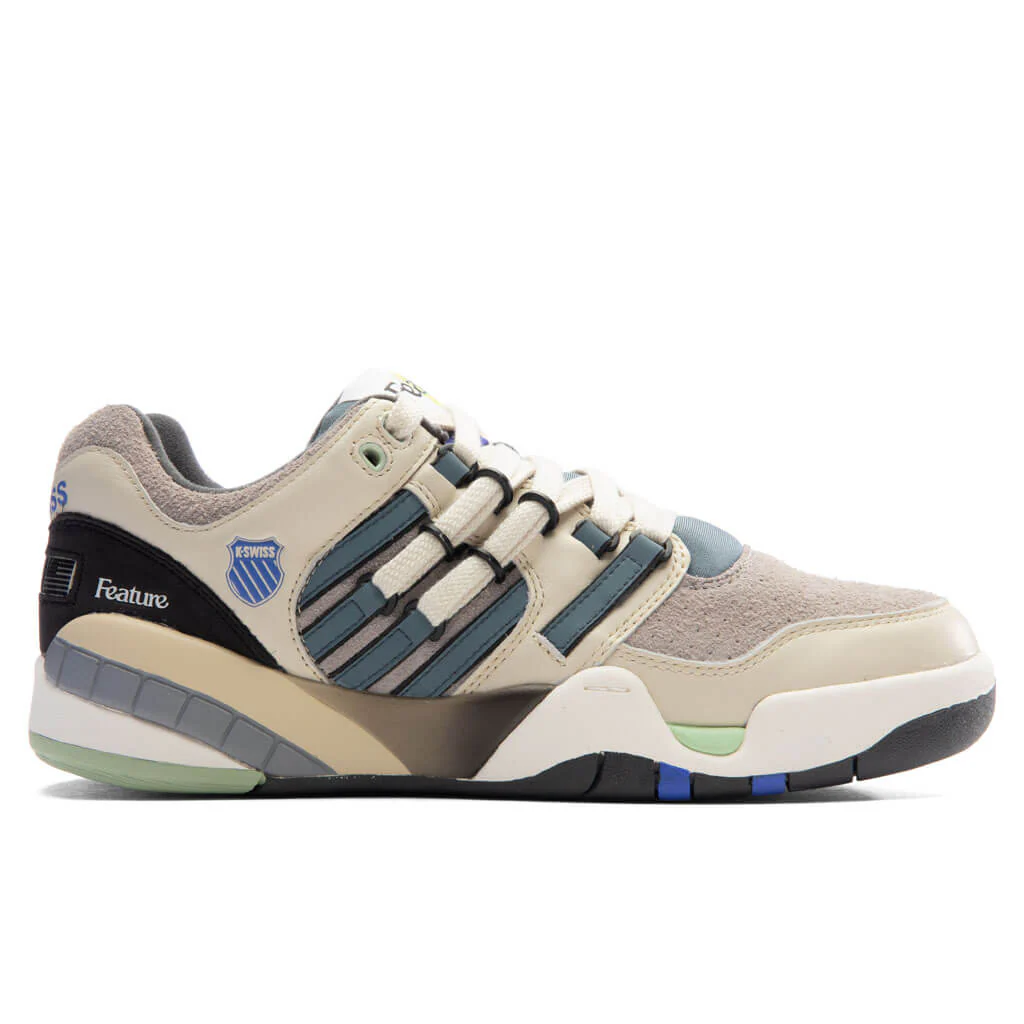 Feature x K-Swiss Si-18 International - Pistachio Shell/Frost Grey/Marshmallow