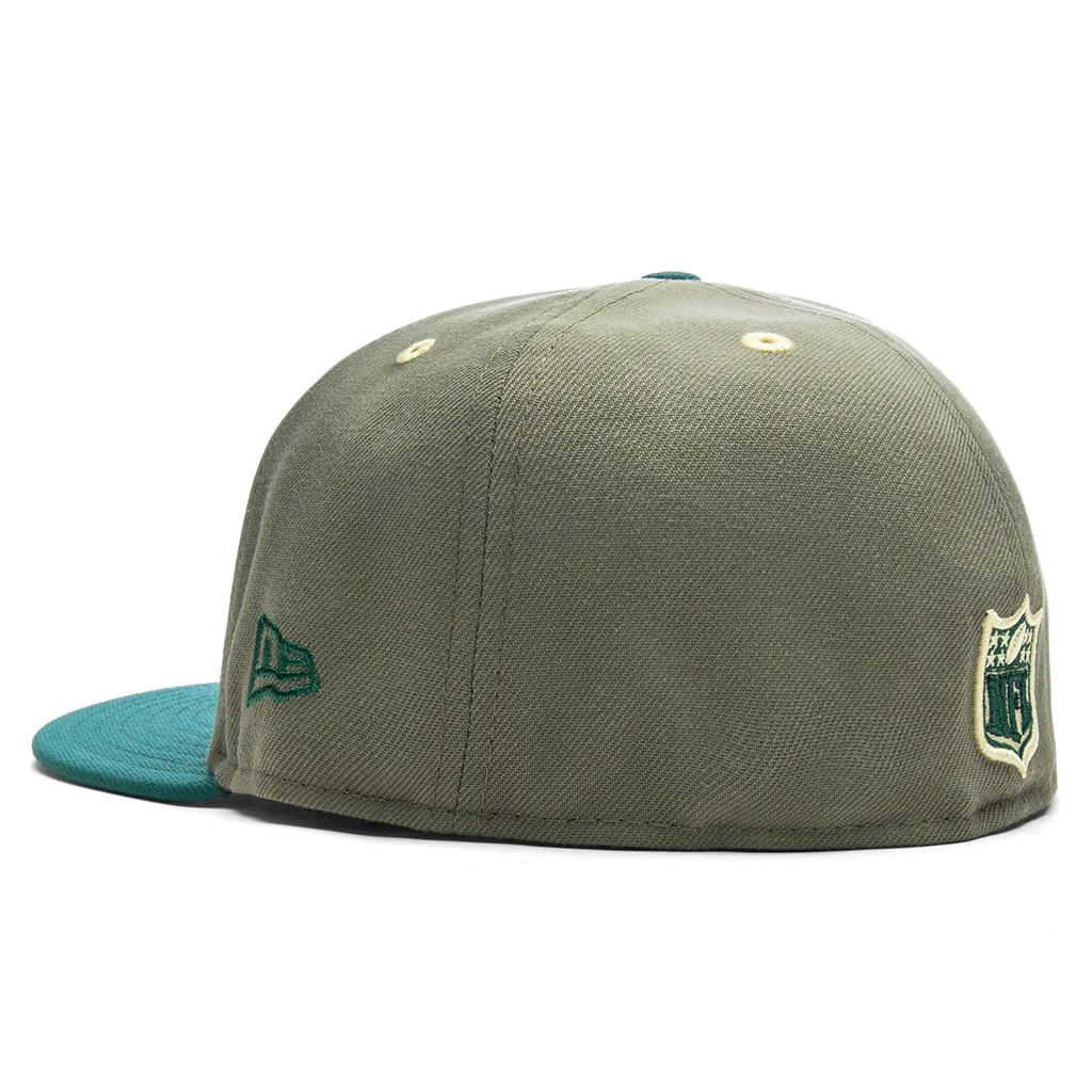 Feature x New Era 59FIFTY Fitted Las Vegas Raiders - Green Back/Emerald Green - Image 3
