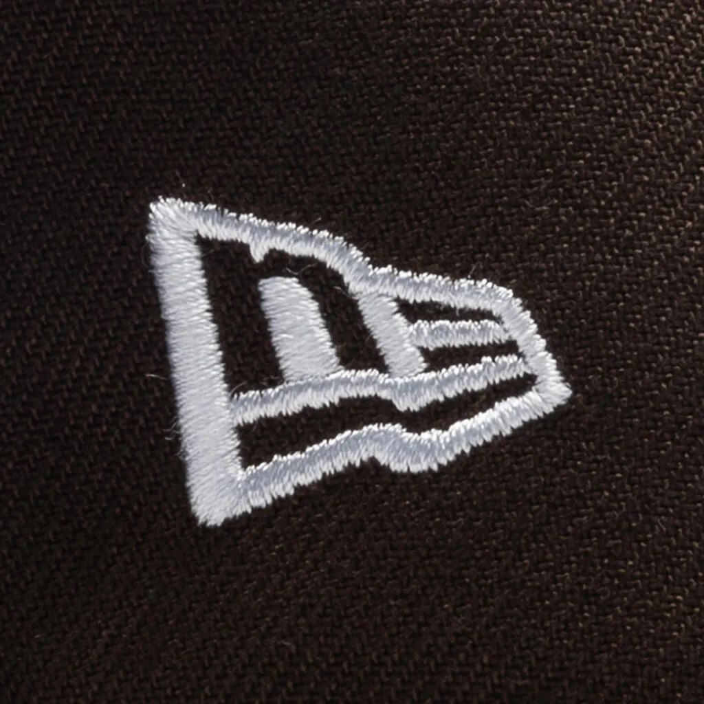 FEATURE x New Era 9Fifty A-Frame Old English F Snapback - Walnut - Image 6