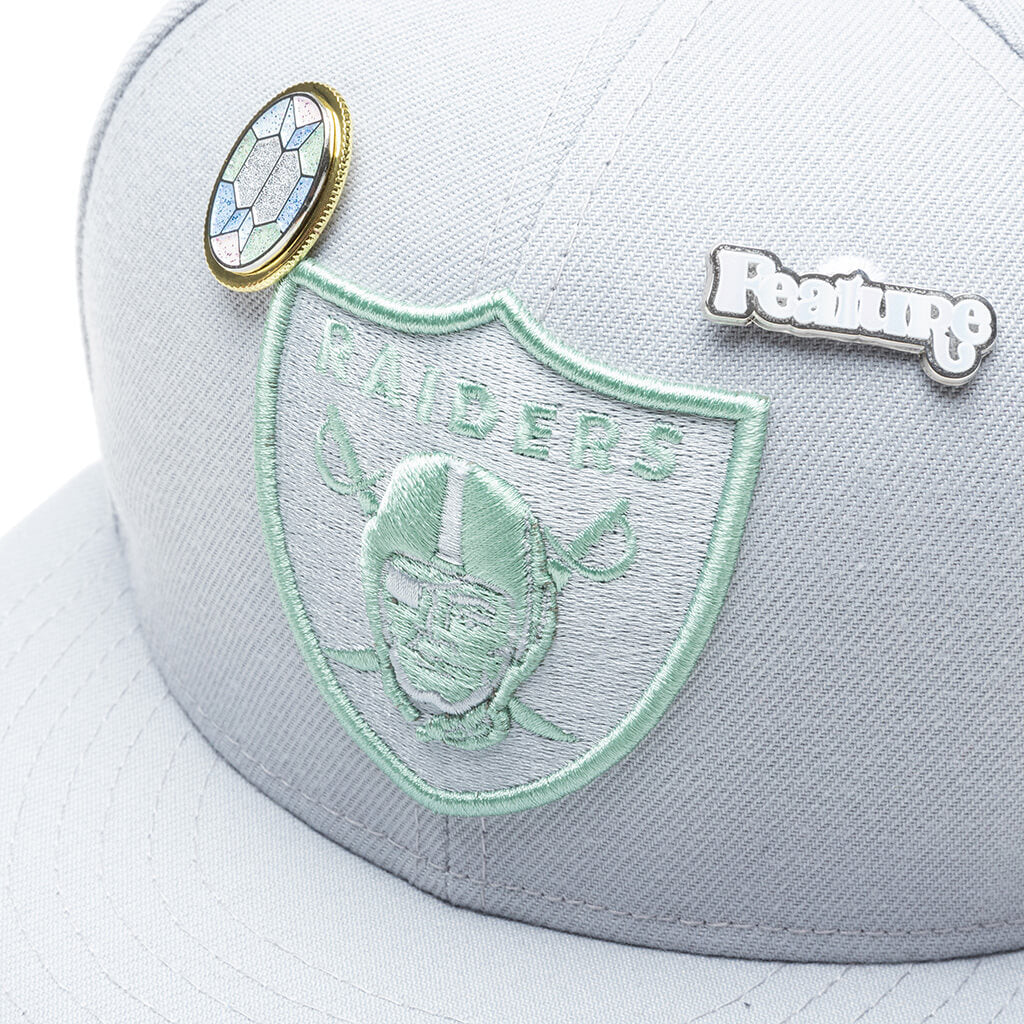 Feature x New Era 'Opal' 59FIFTY Fitted - Las Vegas Raiders - Image 2