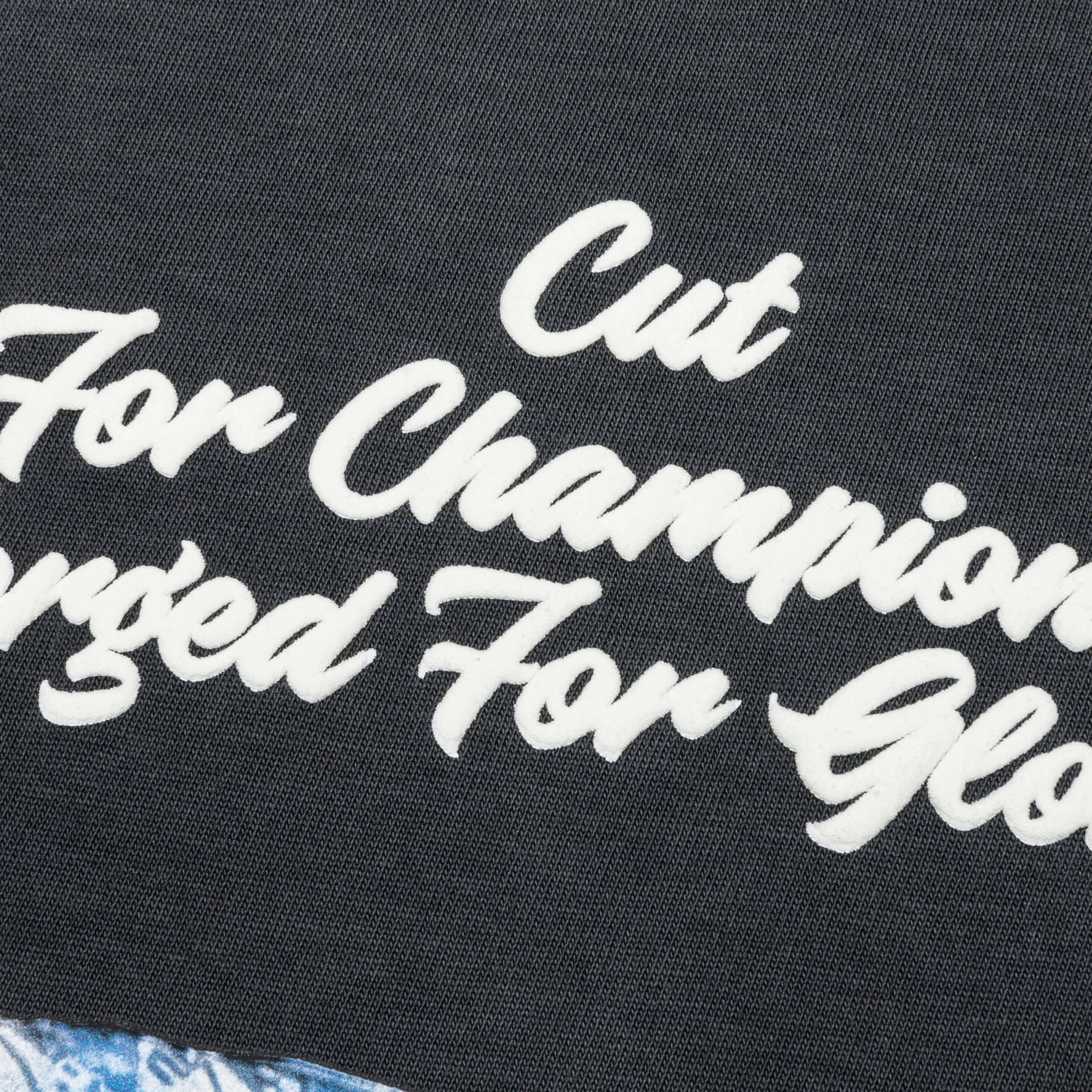 Feature x Represent Champion Rings T-Shirt - Stained Black - Image 3