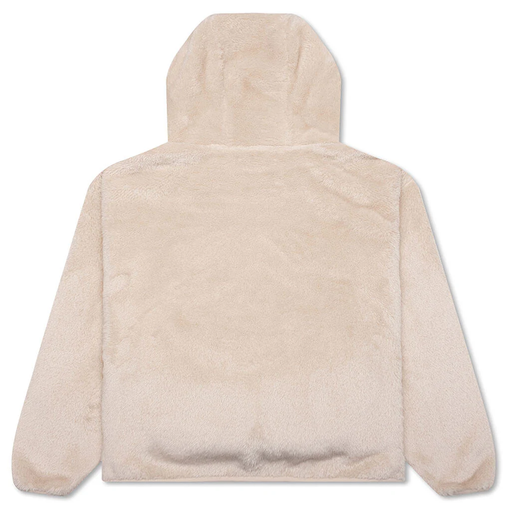 Fleece 3/4 Zip - Cream - Image 2