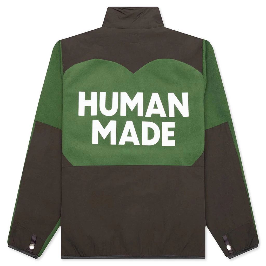 Fleece Jacket - Green - Image 2