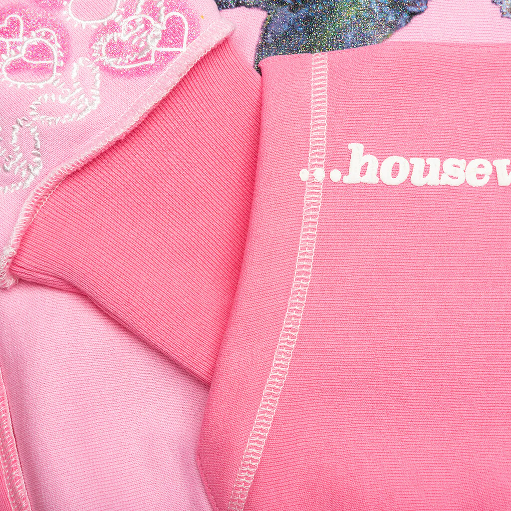 Flowers Forever Hoodie - Pink - Image 3