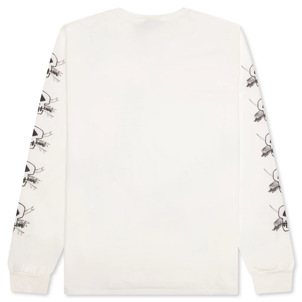 Foils Pigment Dyed L/S Tee - Natural - Image 2