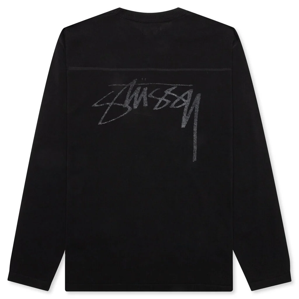 Football Sweater - Black - Image 2