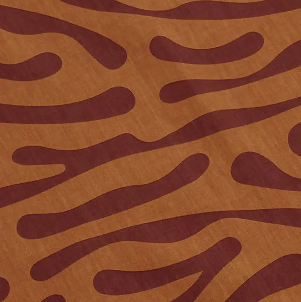 Moncler Genius x Salehe Bembury Printed Cotton Scarf - Dark Orange - Image 3