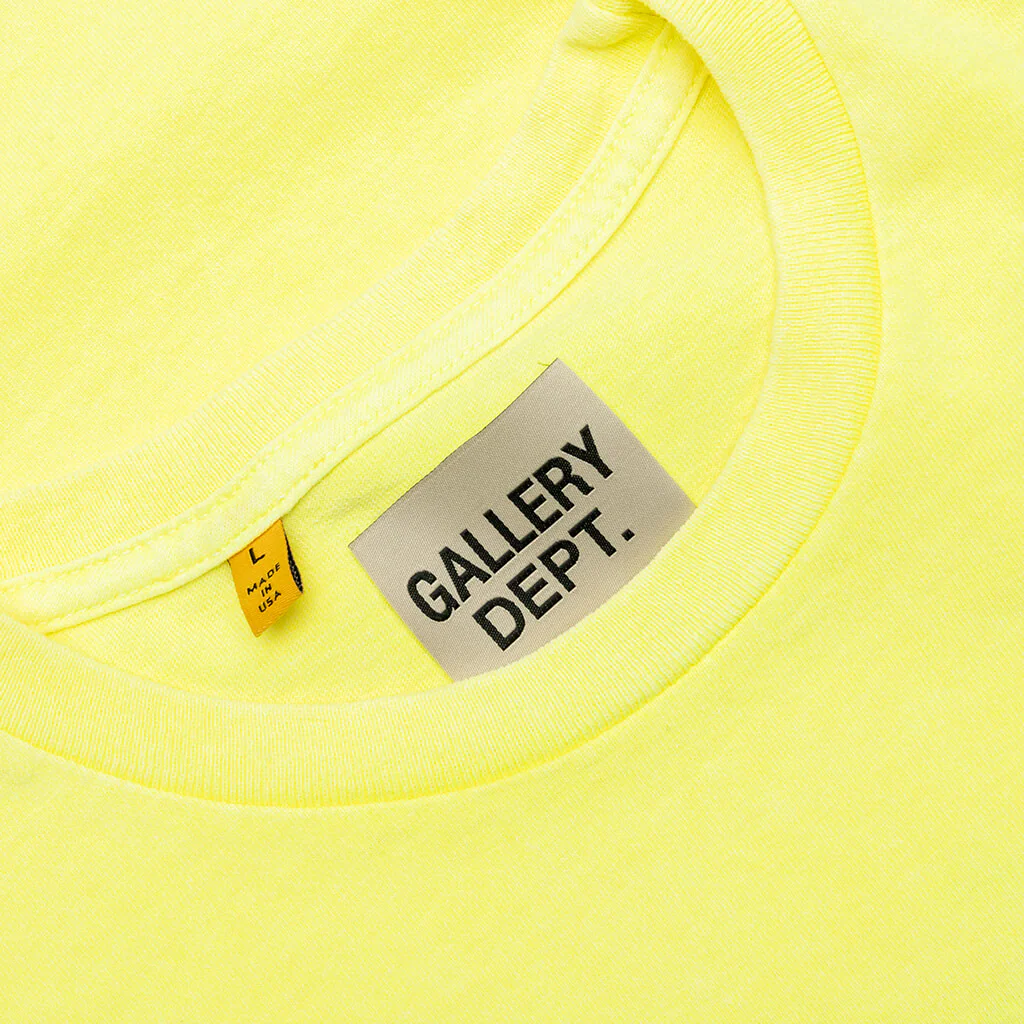 French Tee - Fluorescent Yellow - Image 3