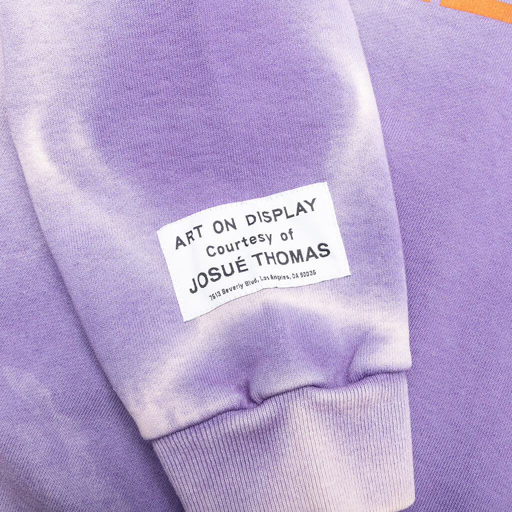 French Zip Hoodie - Purple - Image 4