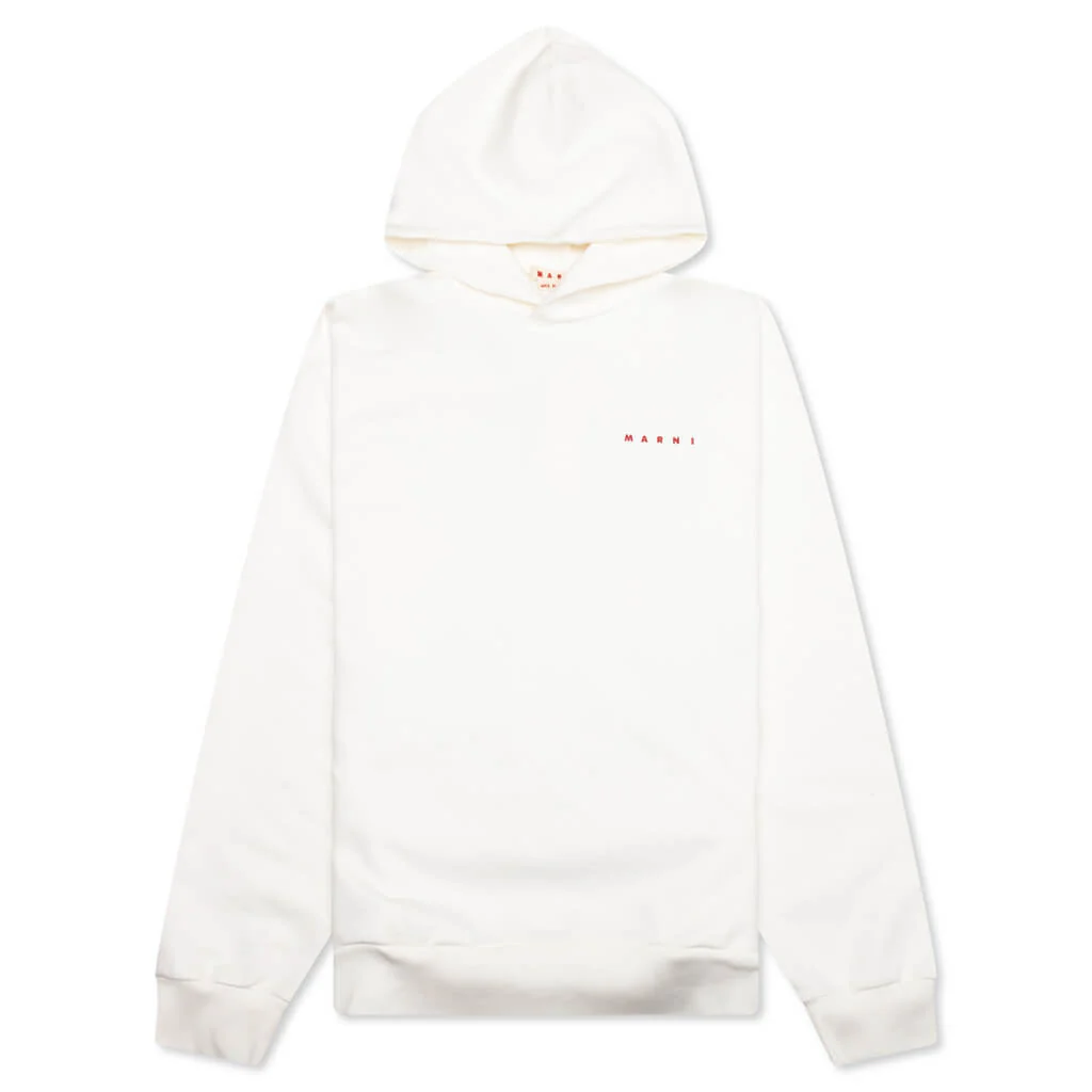 Logo Hoodie - Natural White
