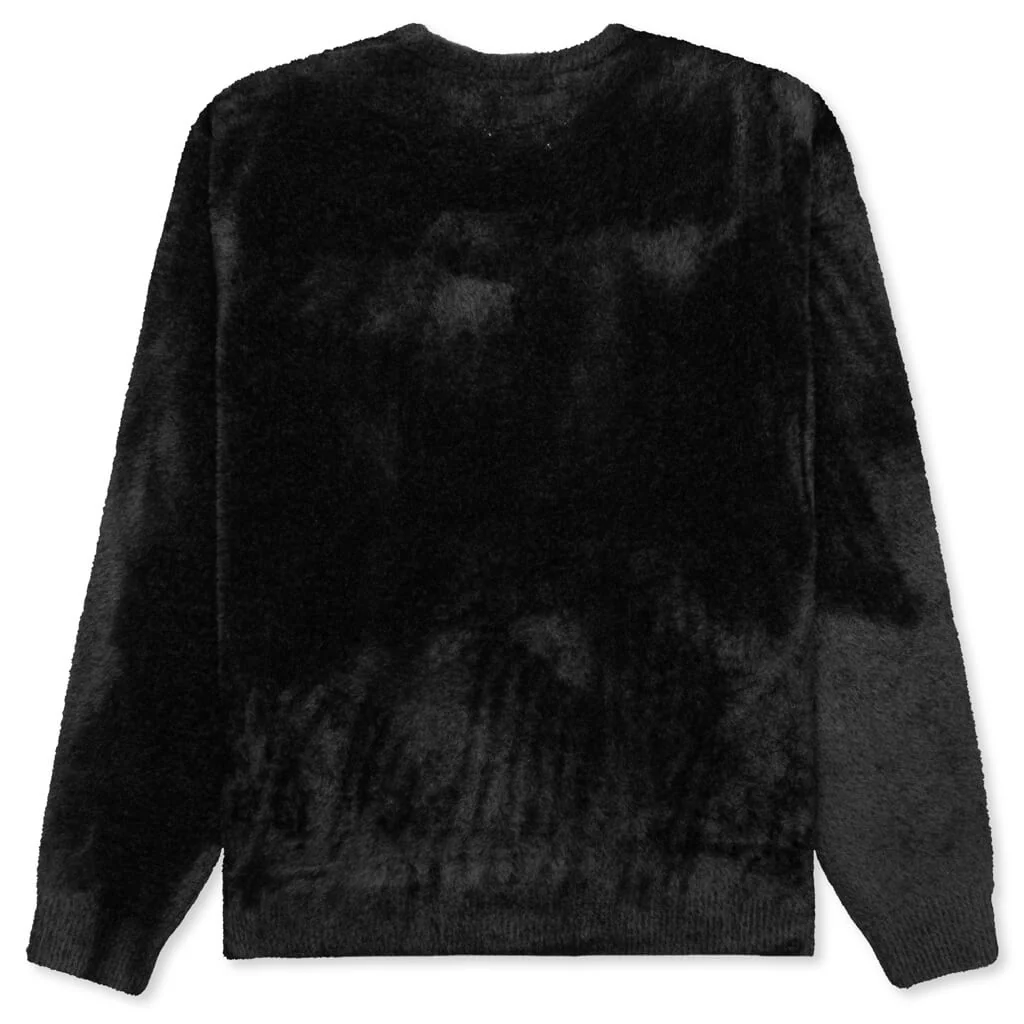 Fuzz L/S Knit - Black - Image 2